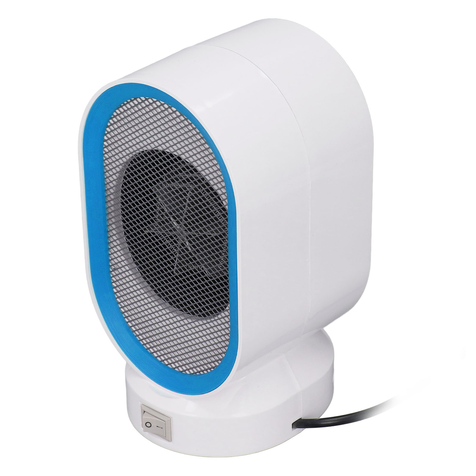 Mini-heizgerät, Tragbar, 400 W, Mit Stecker, Für Zuhause, Büro Und Studenten, Hellblau, 220 V.