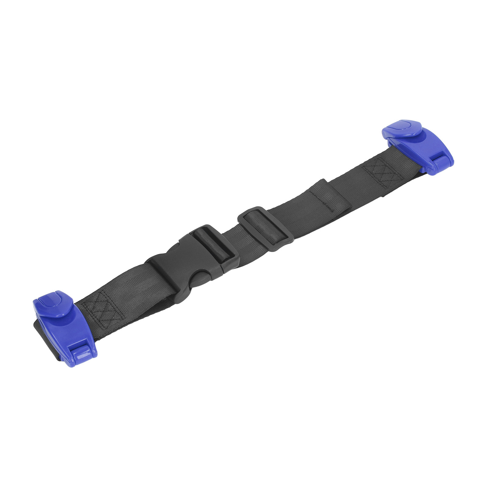 Sicherheitsgurtversteller, Verschluss, Weicher Nylon-nackenschutzgurt Für Kinder, Blau.