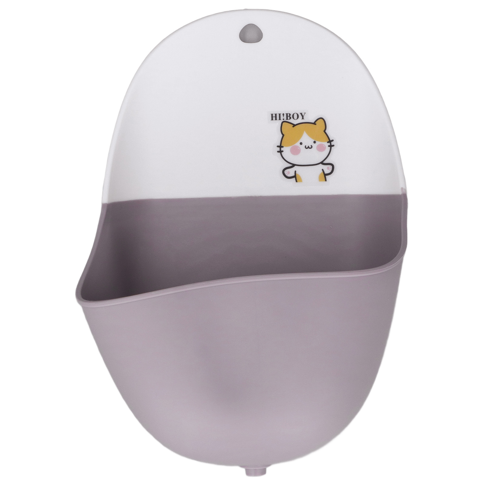 Hängendes Töpfchen/urinal Aus Silikon Mit Cartoon-aufdruck, Ideal Für Kinder, Jungen Und Babys, Mit Katzenmotiv.