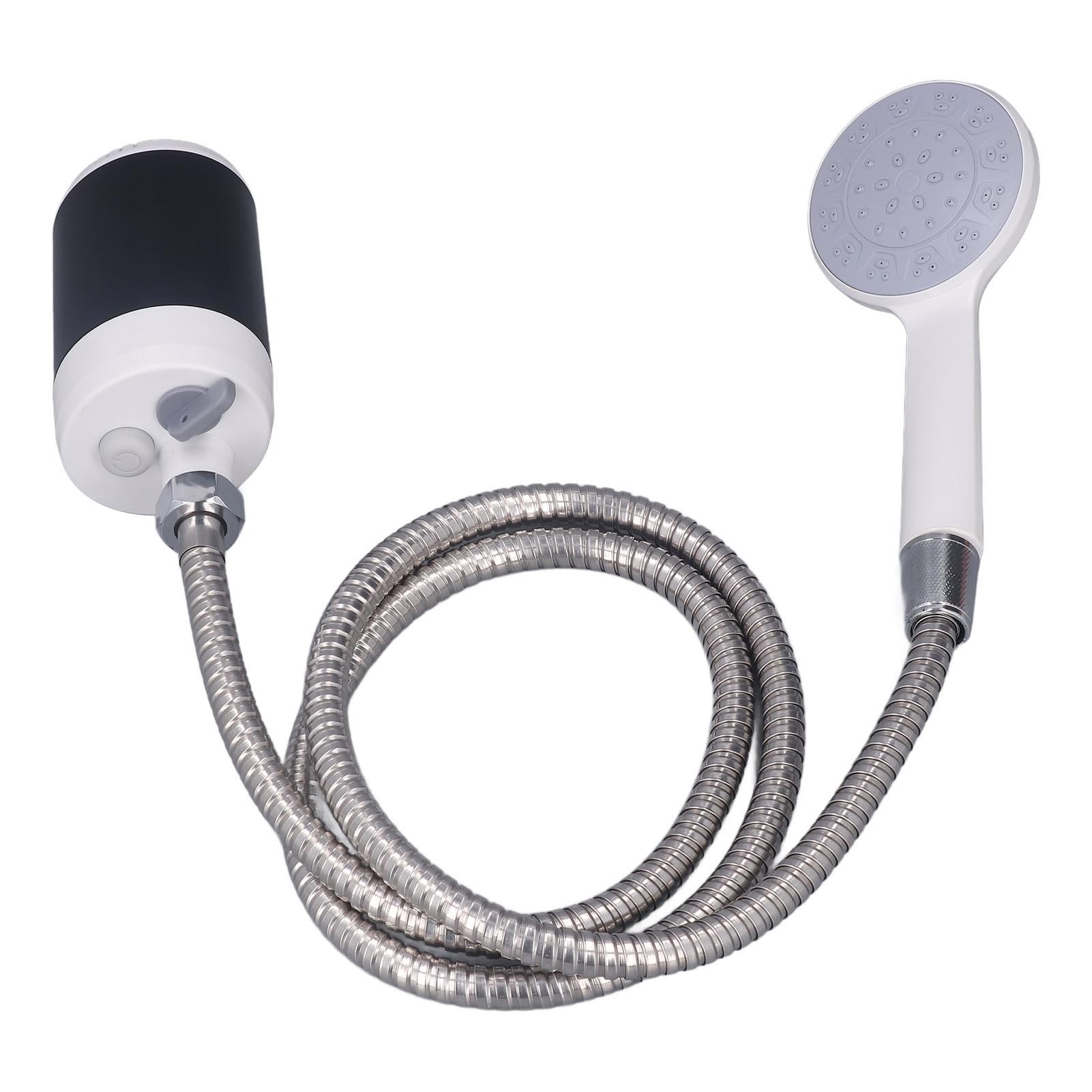 Tragbare Babydusche Fürs Camping Mit Pumpe, Mobiles Duschset, Wiederaufladbar, Einfach Zu Bedienen, Fürs Baden Im Freien.