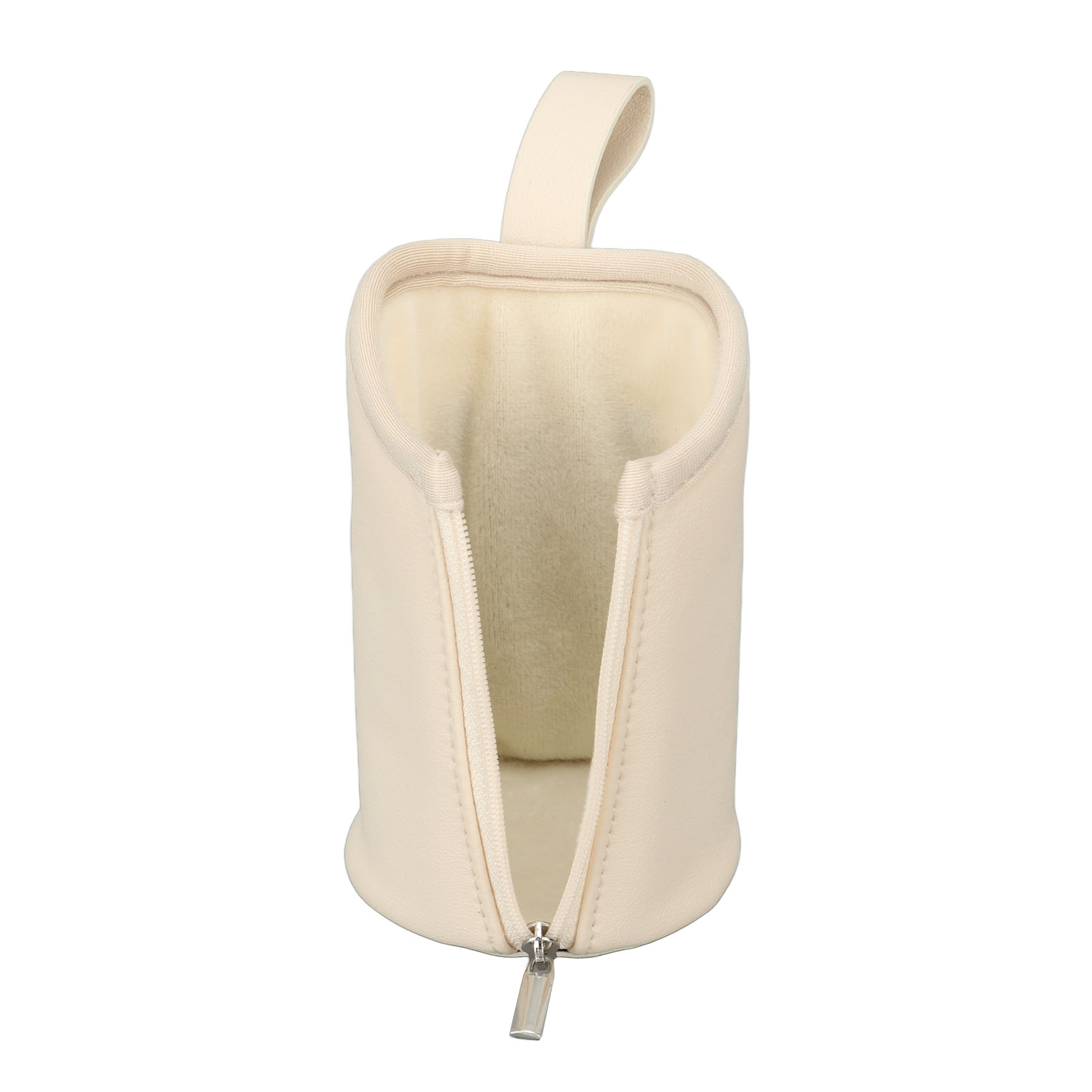 Thermohülle Für Babyflaschen Aus Pu-leder Mit Usb-anschluss, Tragbarem Lcd-display Und Einstellbarer Heizfunktion, Europäischer Stecker (100–240 V).