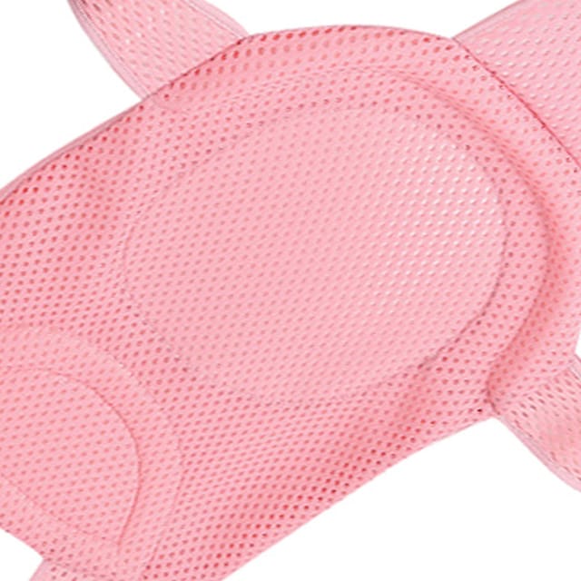 Baby-badenetz, Rutschfest, Komfortabel, Mit 5 Sicherheitsecken Für Neugeborene, Rosa.