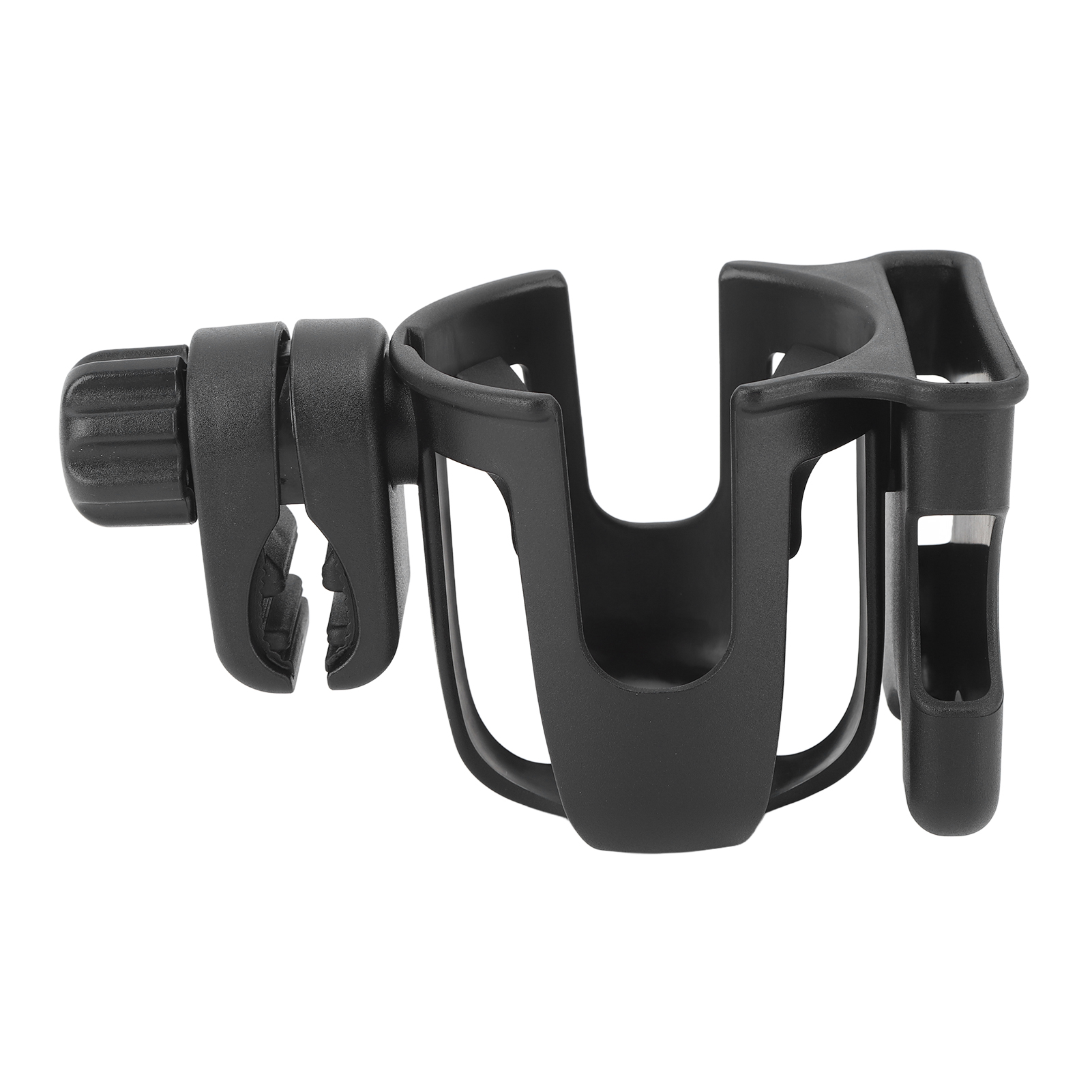 2-in-1 Handyhalterung Für Kinderwagen, Schwarz, Multifunktional Und Universell.