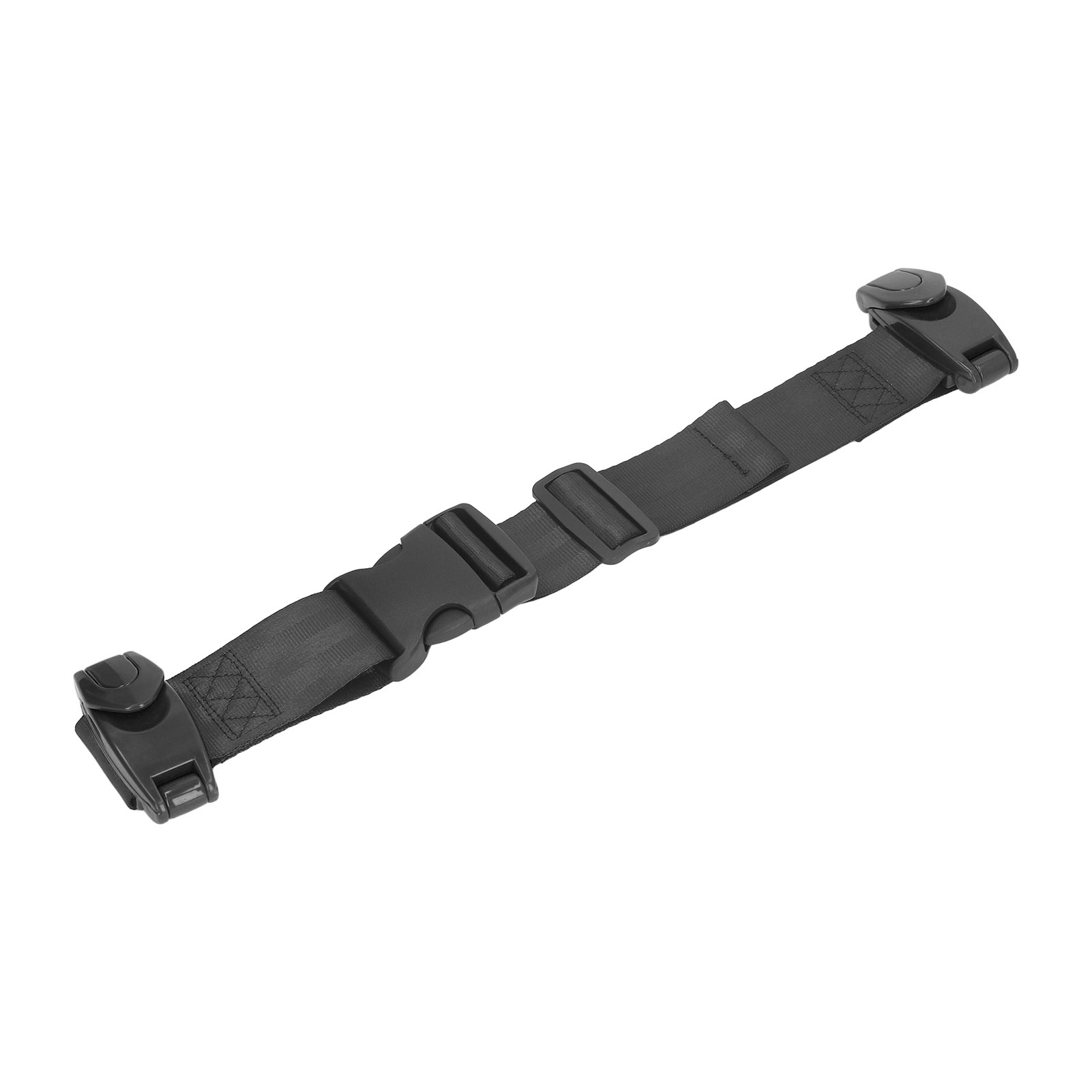 Kindersitzgurtversteller, Weicher Nylon-nackenschutzgurt, Positionierungsgurt Für Kindersitze, Schwarz.