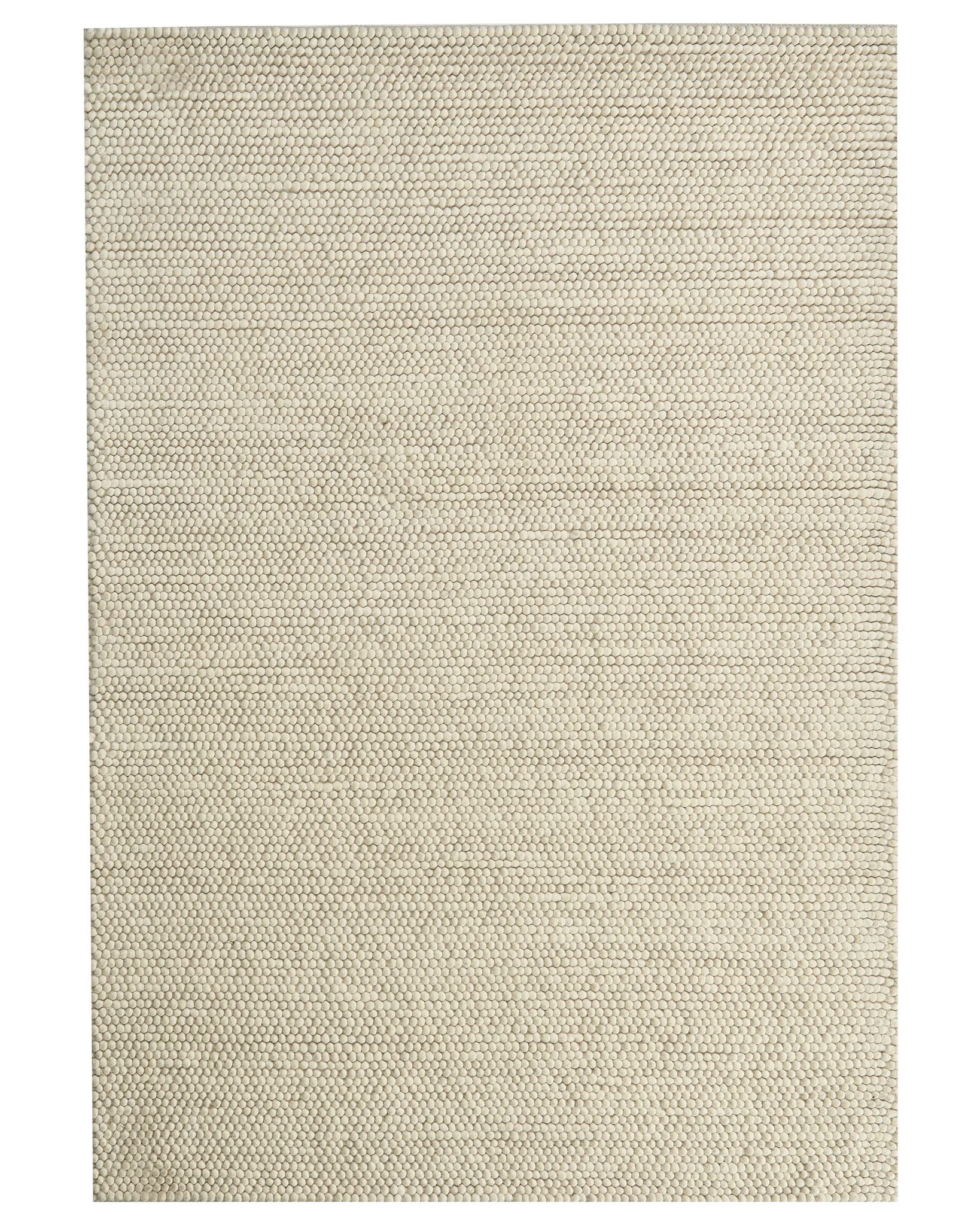 Teppich Kordea Hellbeige 200 X 300 Cm Wolle