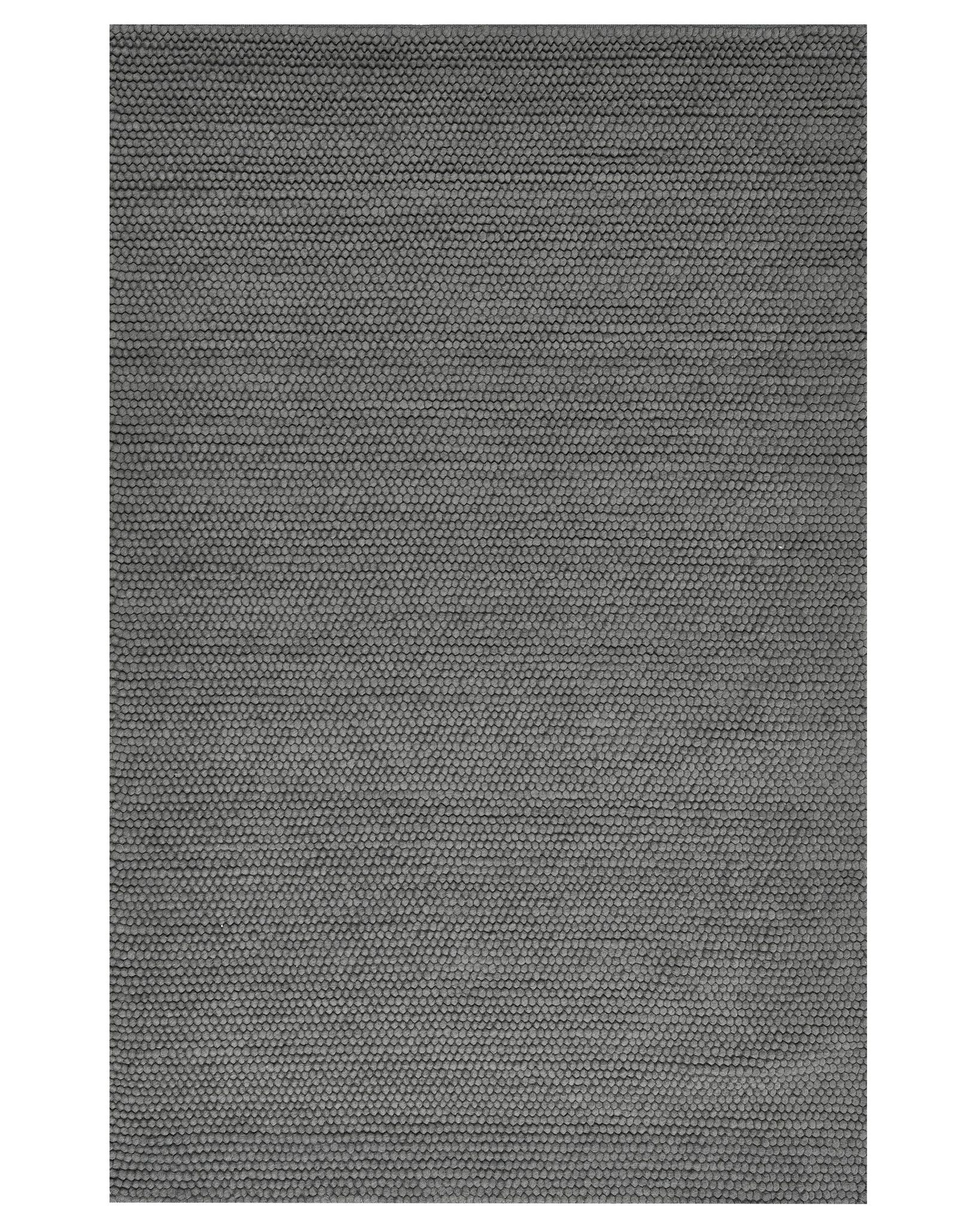 Teppich Kordea Grau 200 X 300 Cm Wolle