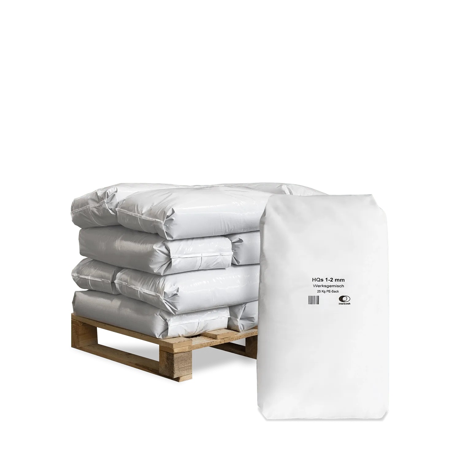 Galamio Golfsand 1,0 - 2,0 mm 25kg x 12 Sack 300kg Palette