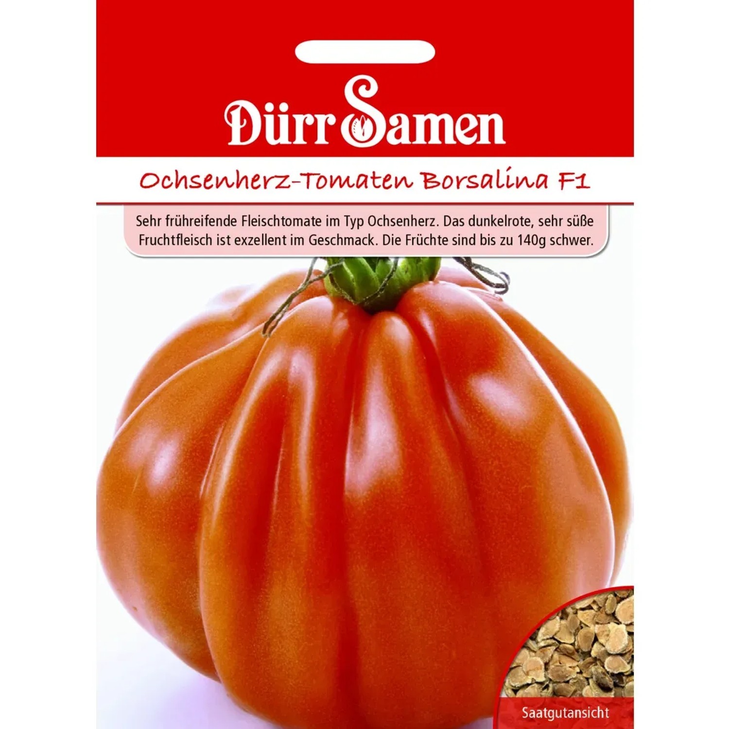 Dürr Samen Ochsenherz-Tomaten Borsalina F1 Saatgut