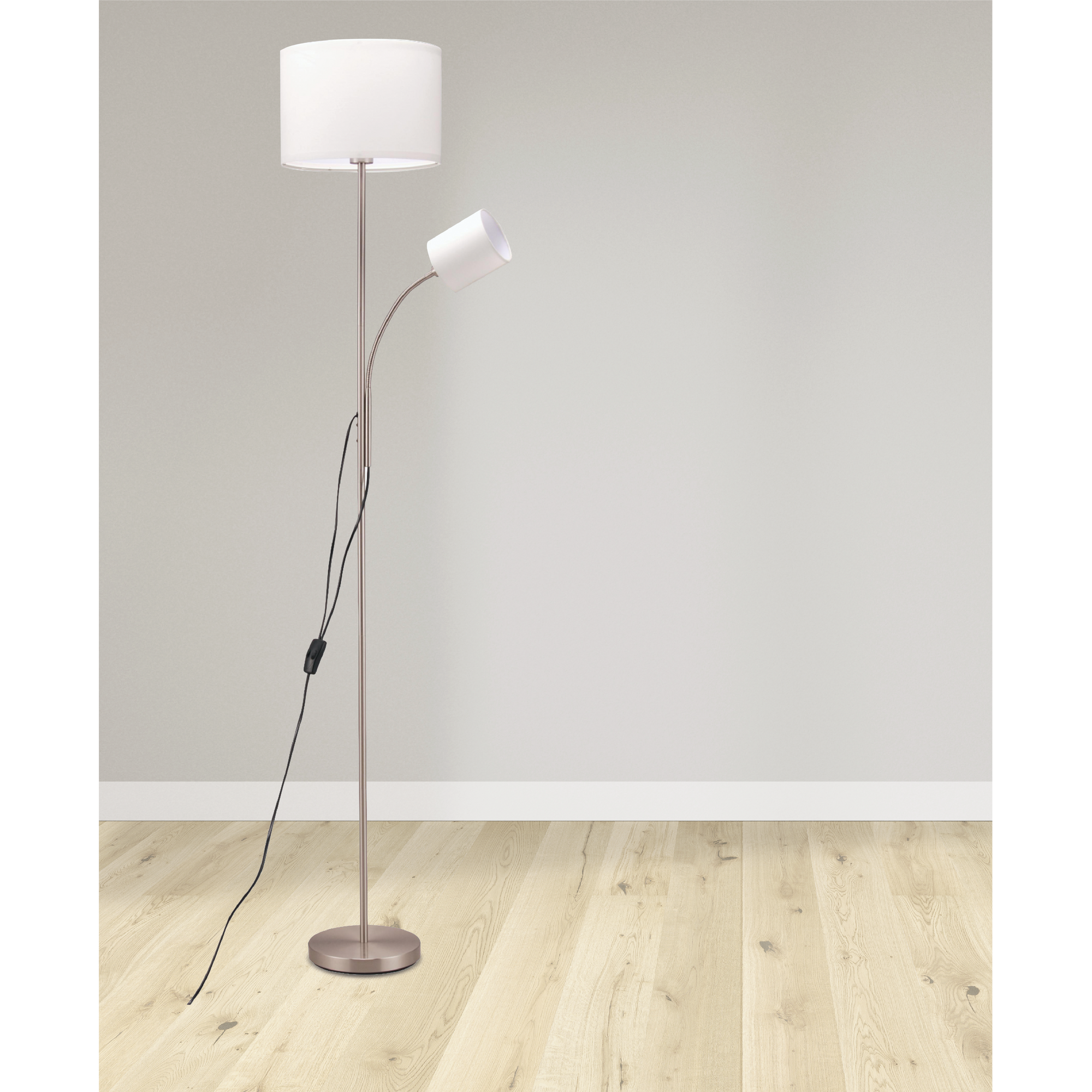 toom Stehlampe 'Helena' E27, E14 Ø 30 x 170 cm Bild 2