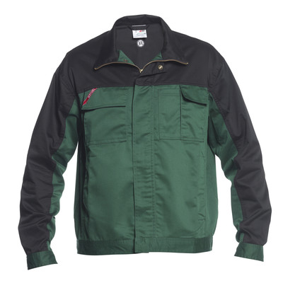 Light Jacke, grün/schwarz, Gr. 2XL