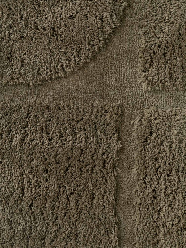 Ted Baker Hochflor-Teppich Jasper, auch in rund, rund, Höhe: 25 mm, Hoch-Tief-Struktur, Weich, Shaggy, Modern, Wohnzimmer, Schlafzimmer Bild 4