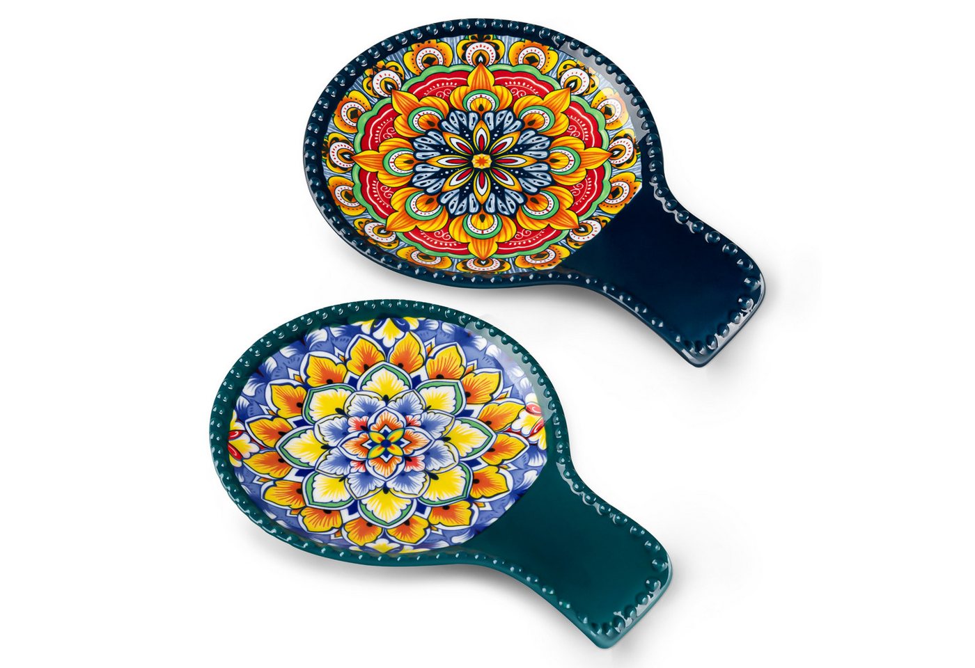vancasso Kochlöffelhalter 2tlg Porzellan Set, Kochlöffelablage für Kochlöffel und Pfannenwender, (Set, 2-tlg) Bild 4