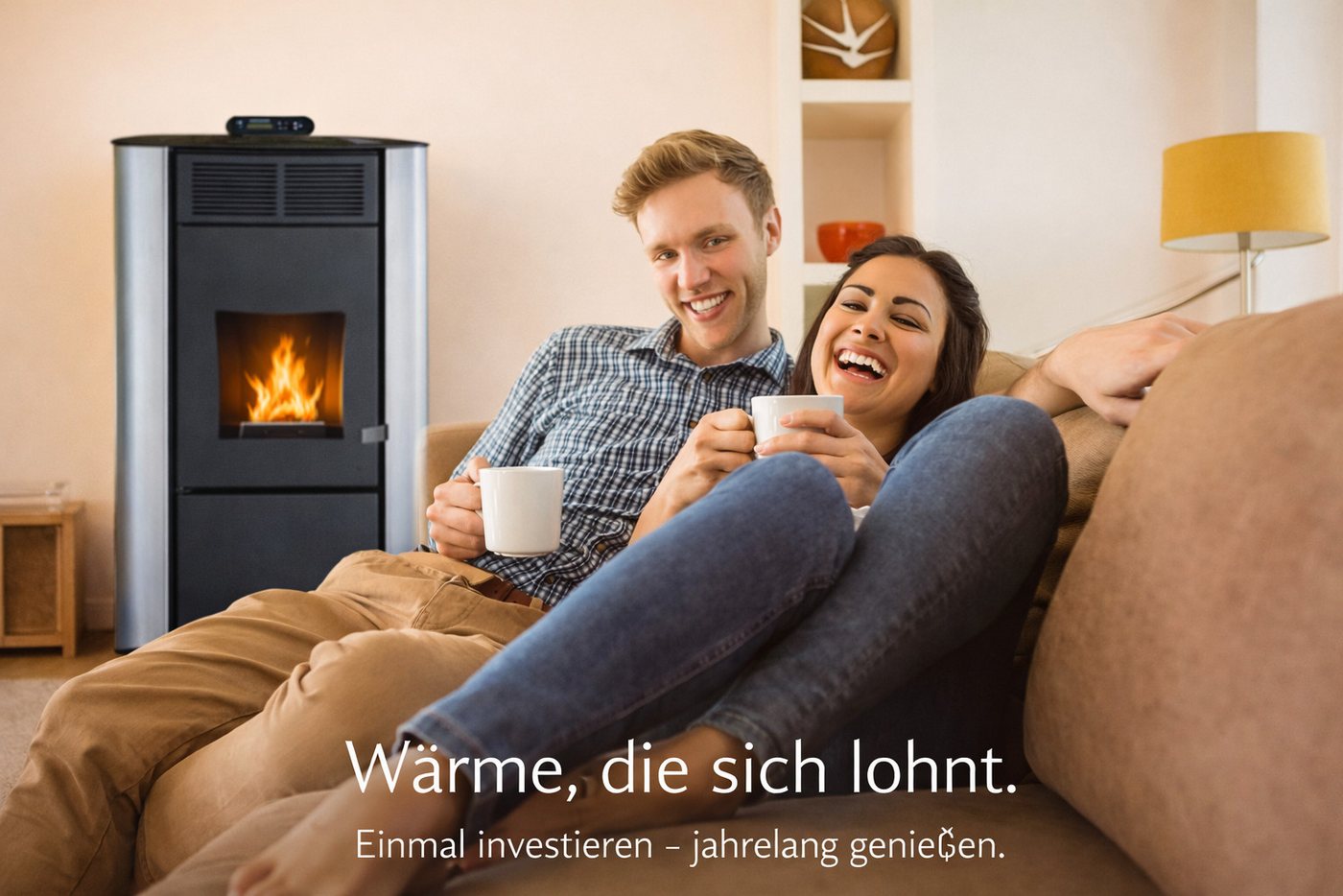 NEMAXX Pelletofen P18 Schwarz 18 kW wasserführend bis 300m³ Zentralheizung A+ 40 kg Tank, (Reinigungsautomatik, ECO-Modus, Sicherheitsabschaltung, Wochentimer, Wi-Fi Ready), BAFA/förderfähig, Wasser 12,5kW, effiziente Wärme, bis 18 Std.Laufzeit Bild 2