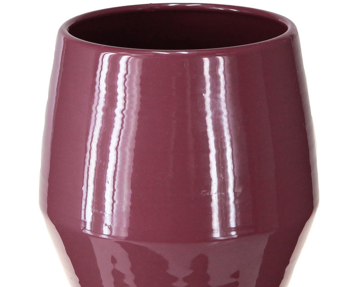Florists Products Gartenfigur Elegante Deko Vase aus Metall im modernen Design für stilvolle Bild 3