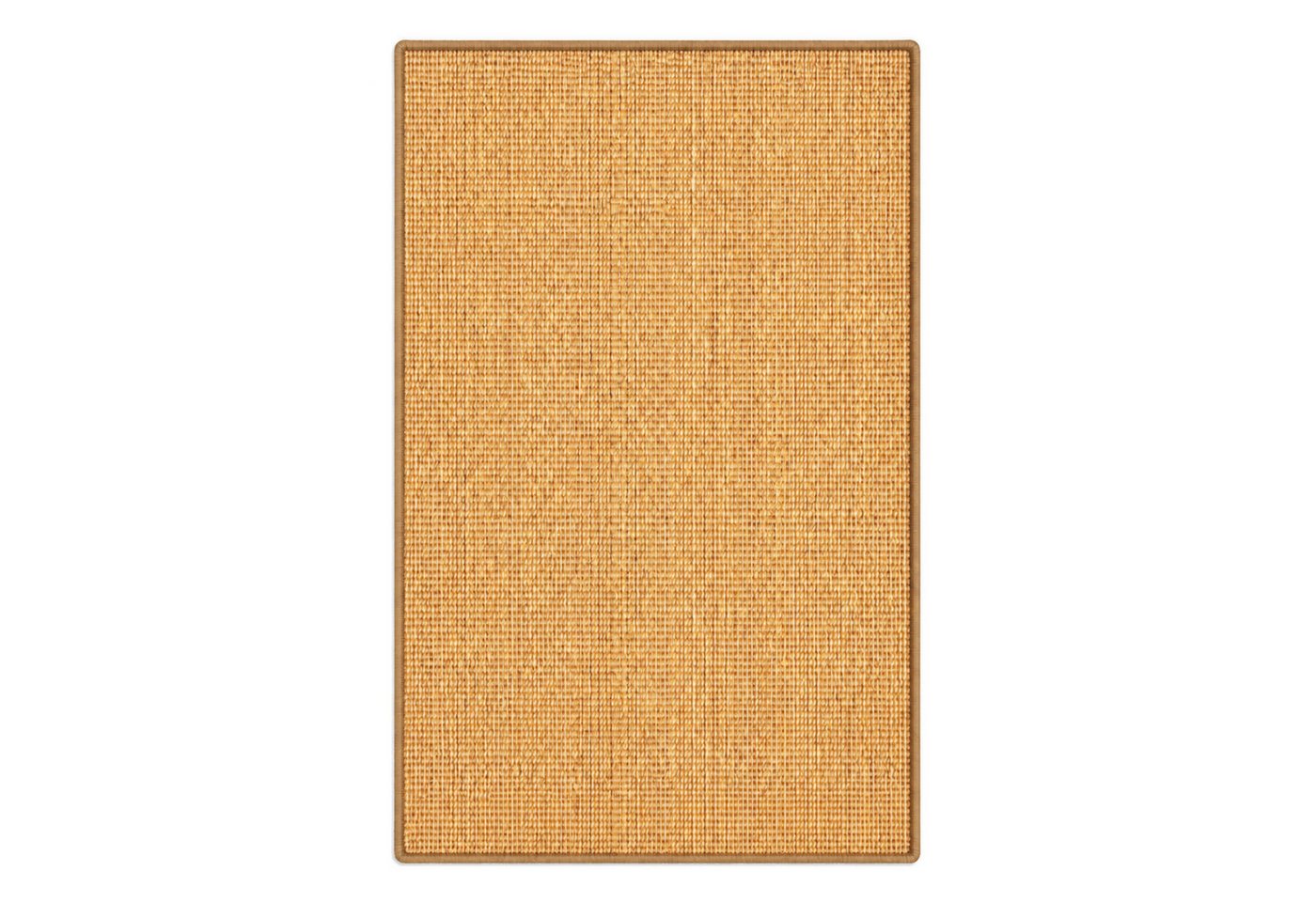 Kubus Sisalteppich Moa Sisal-Teppich aus 100 % Sisal mit Latexrücken und Kettelung, Farblich abgestimmte Kettelung Bild 2