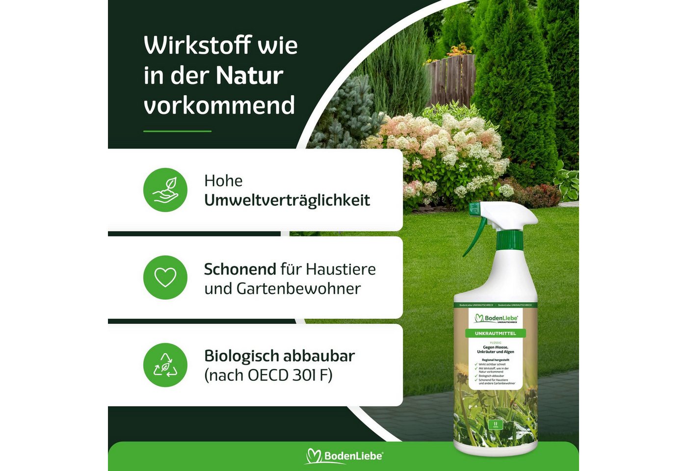 RASENBLITZ Unkrautbekämpfungsmittel UNKRAUTSCHRECK™ - Unkrautmittel, 500 ml