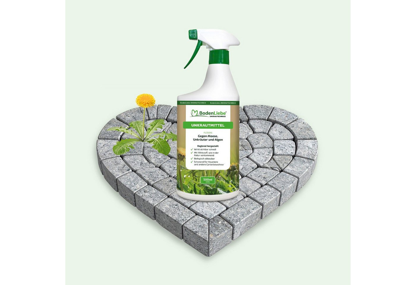 RASENBLITZ Unkrautbekämpfungsmittel UNKRAUTSCHRECK™ - Unkrautmittel, 500 ml Bild 3