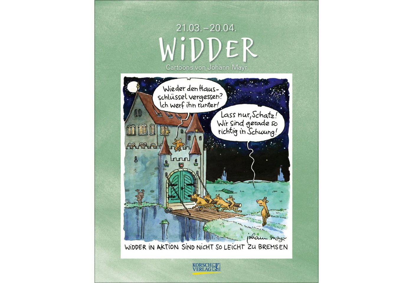 Korsch Verlag Wandkalender Widder 2027 Bild 5