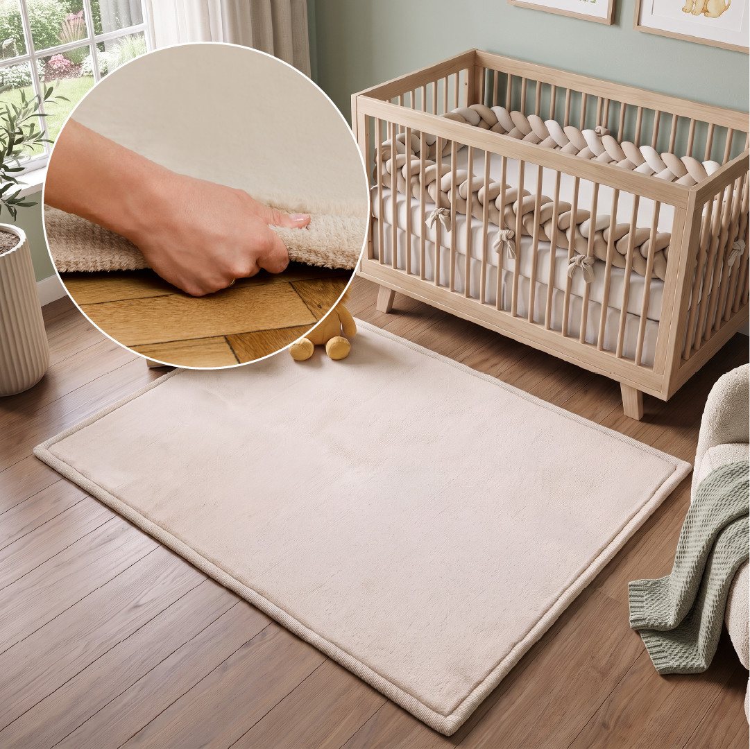 Tapiso Kinderteppich FLUFFIN, rechteckig, Höhe: 30 mm, Kinderzimmer Teppich waschbar Hochflor flauschig Babyzimmer Bild 2