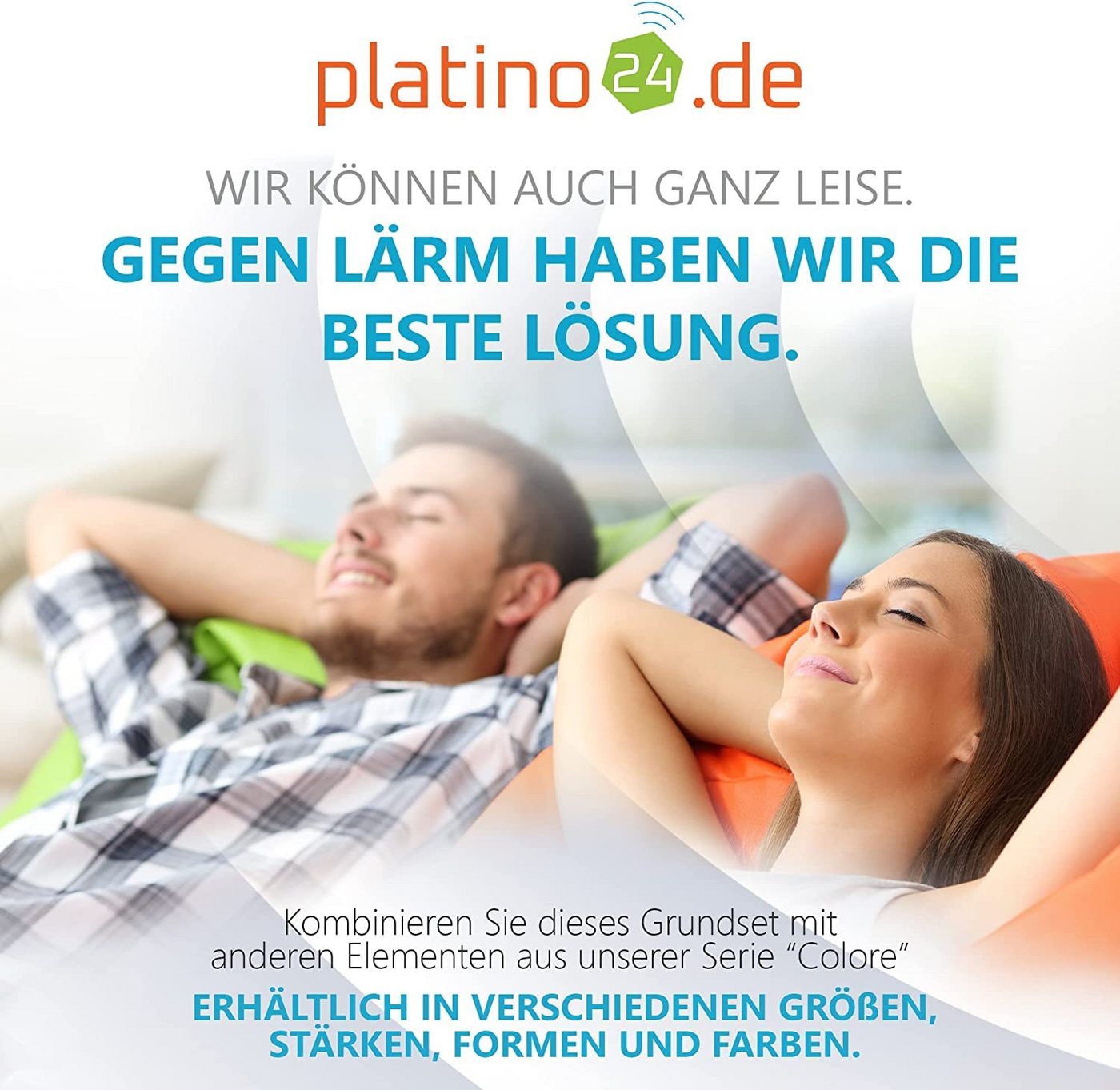 platino24 Akustikplatte Eckabsorber aus Basotect G+ je 20,5x20,5x100 cm, (1-St) Bild 4