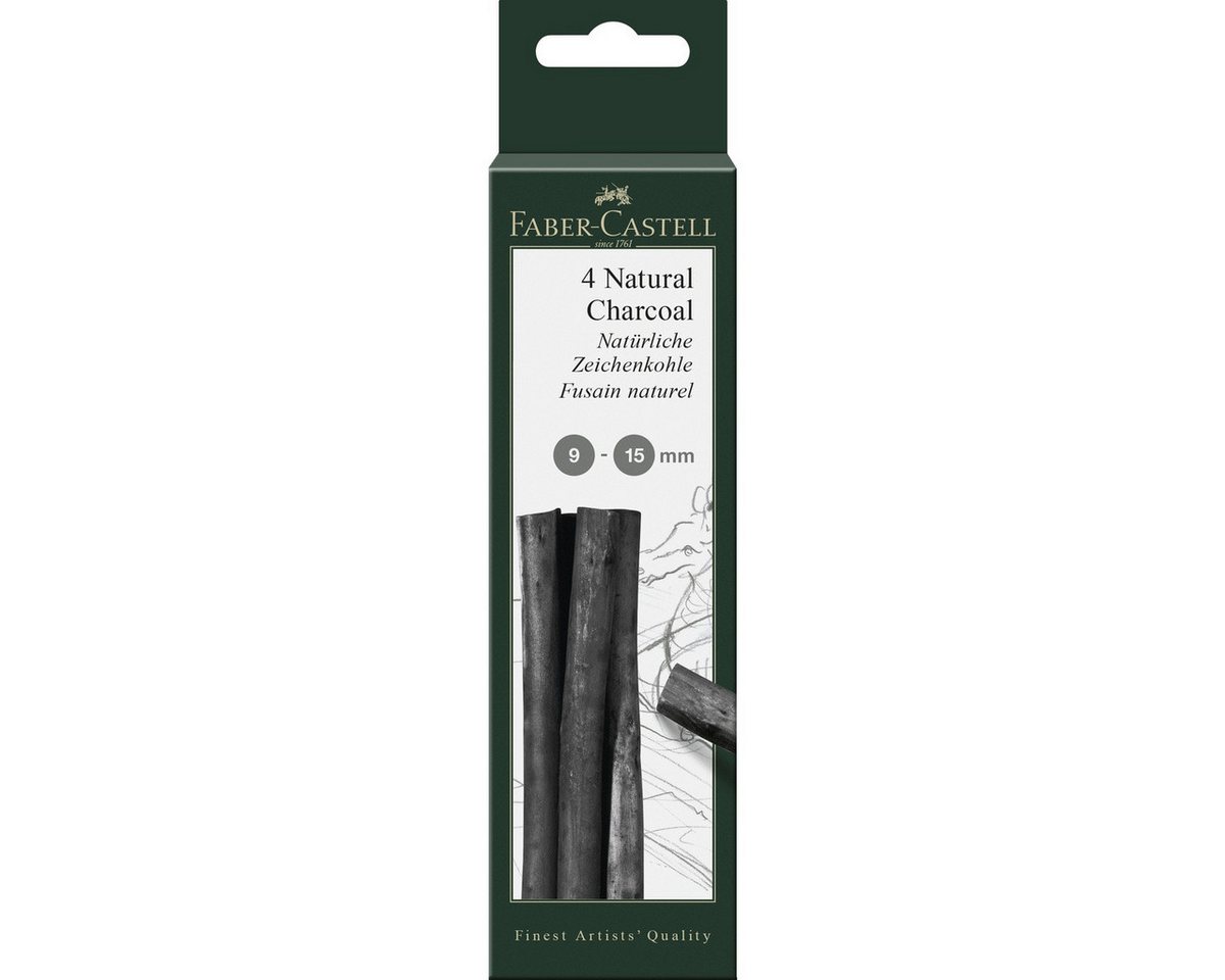 Faber-Castell Zeichenkohle FABER-CASTELL Zeichenkohle Pitt Natural Charcoal 9-15mm
