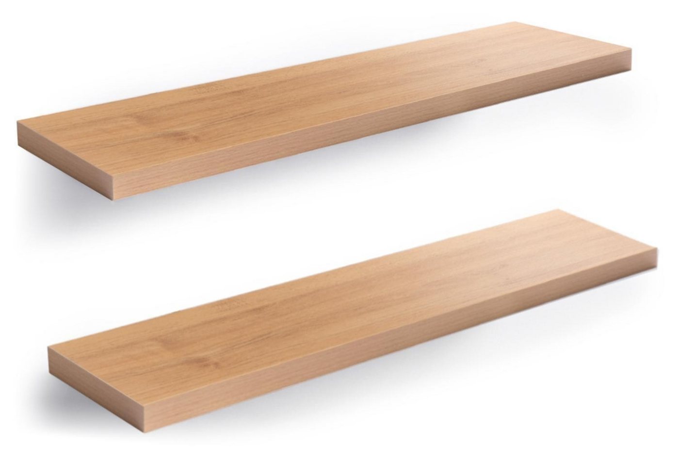 Home4You Wandboard Wandregal mit Halterung, 100cm, 2er Set, Spar-Set Bild 3