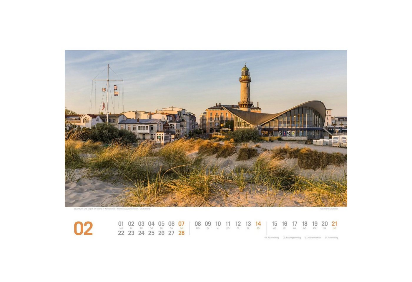 Ackermann Wandkalender Ostsee ReiseLust Kalender 2027, von Flensburg bis nach Usedom Bild 2