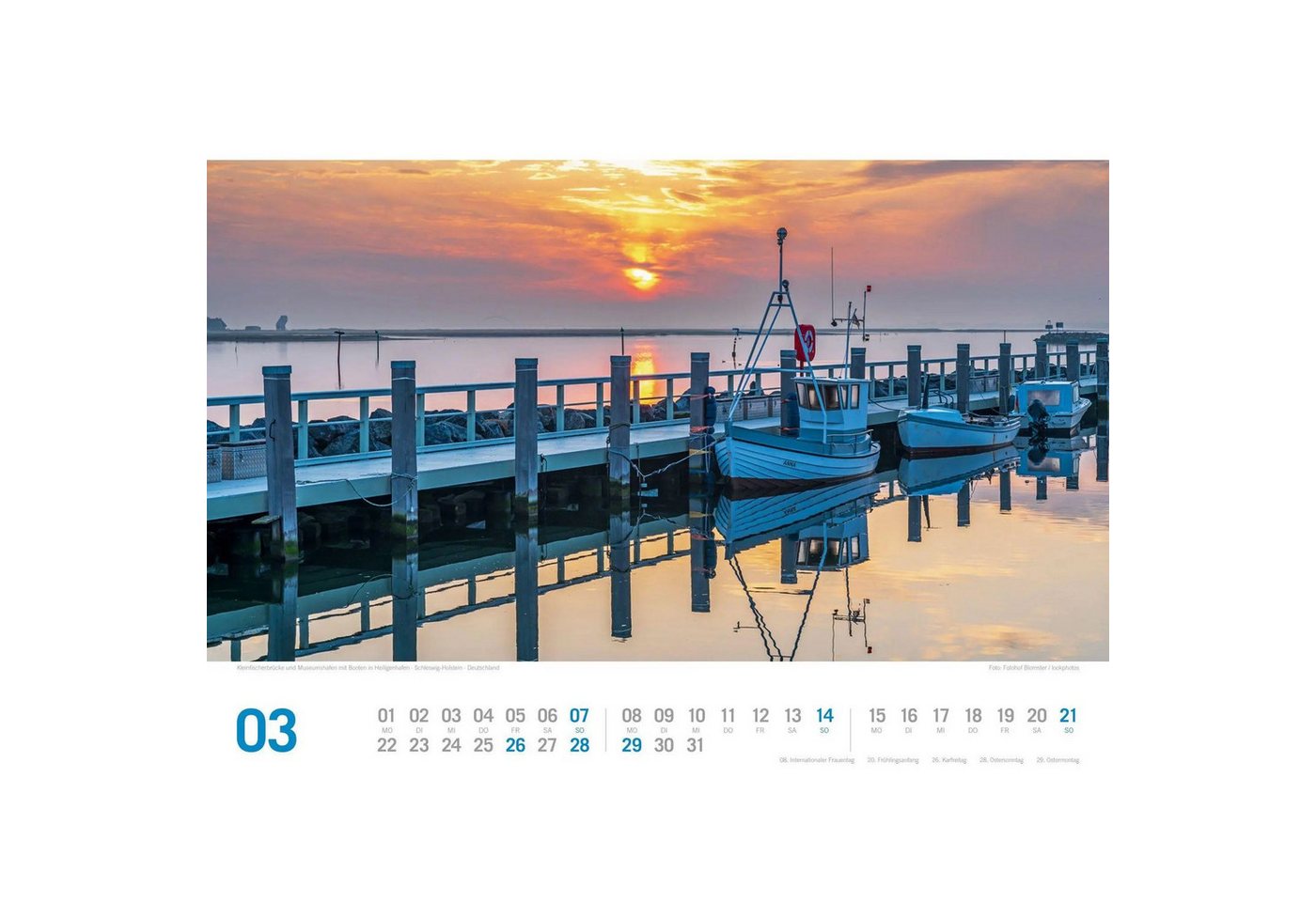 Ackermann Wandkalender Ostsee ReiseLust Kalender 2027, von Flensburg bis nach Usedom Bild 5