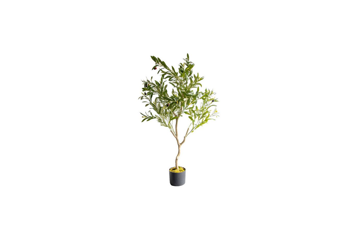 Künstliche Zimmerpflanze Künstlicher Olivenbaum, ca. 120 cm, Schweng