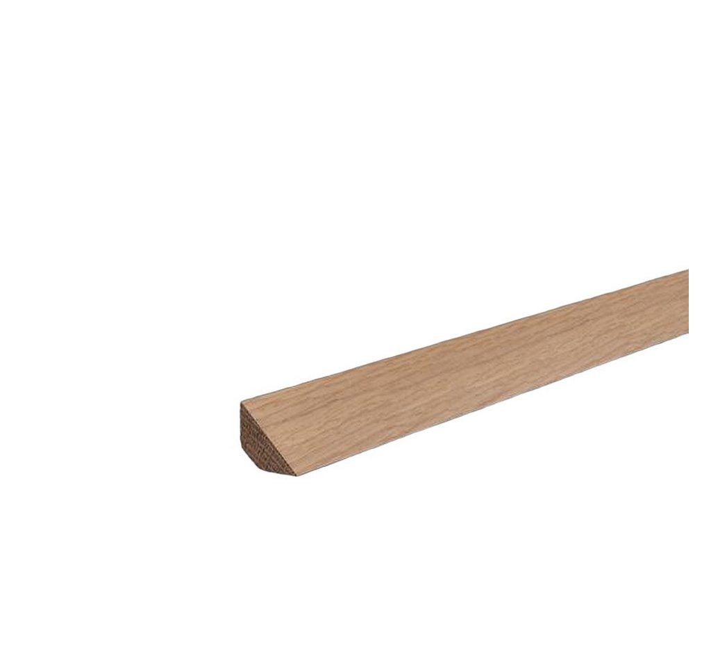 Südbrock Sockelleiste Deckenleiste Holz Eiche 22 x 22 Abschlussleiste Zierleiste, L: 240 cm, H: 2.2 cm, 1-St. Bild 3