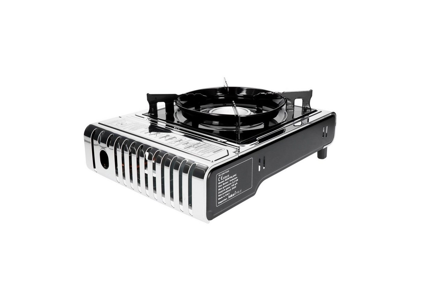 Alpen Camping Gasgrill Mount Blanc, [ 2,2 kW ] für Gaskartuschen, integr. Piezozündung Bild 4
