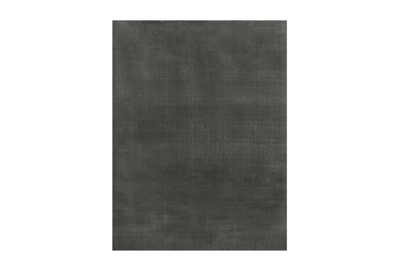 TaCa Home Teppich Supersoft Kurzflor-Teppich Uni, rechteckig, Höhe: 14 mm, Wohnzimmer Schlafzimmer Esszimmer, new anthrazit - 50 x 80 cm Bild 5