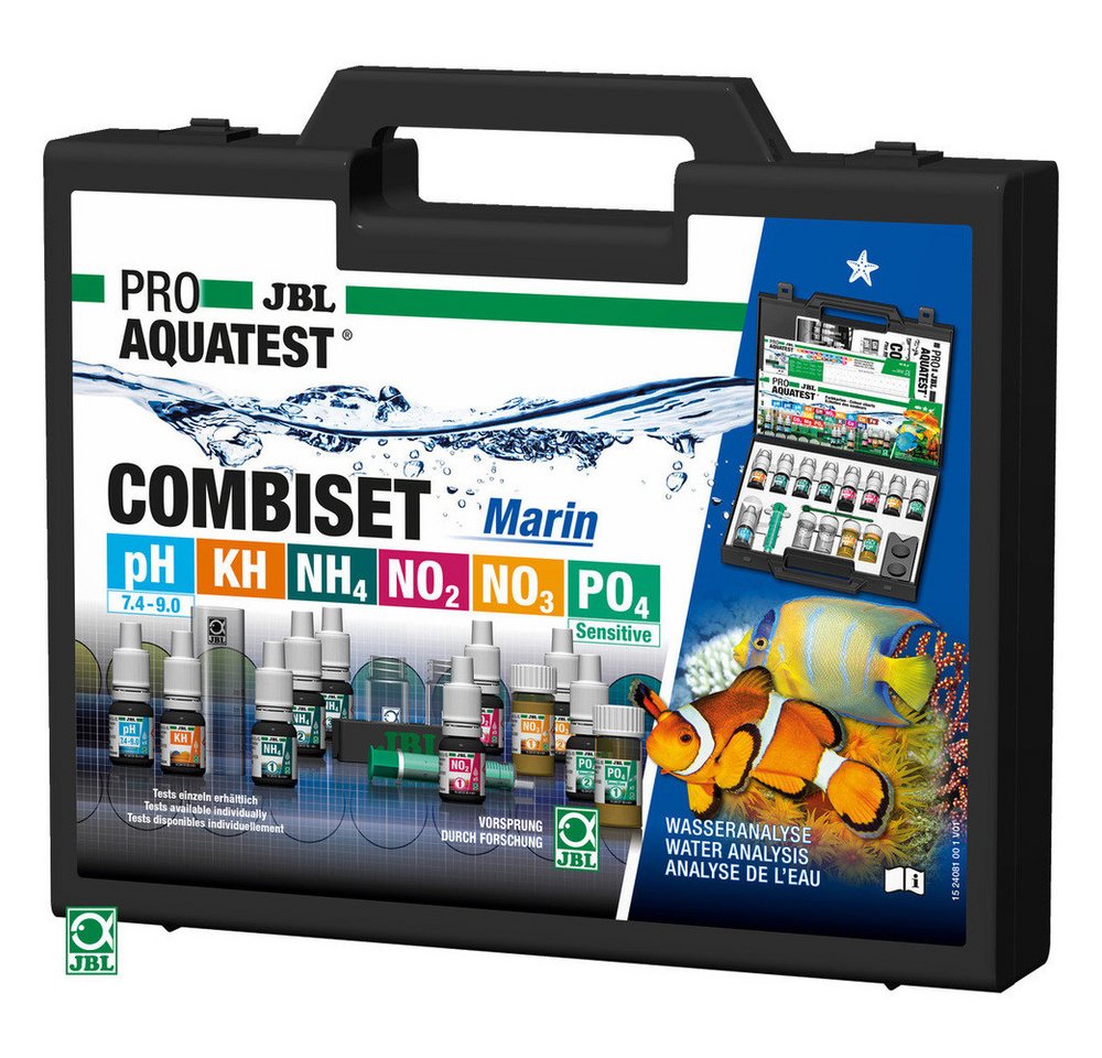 JBL GmbH & Co. KG Aquarium-Wassertest ProAquaTest Combi Set Marin Bild 3