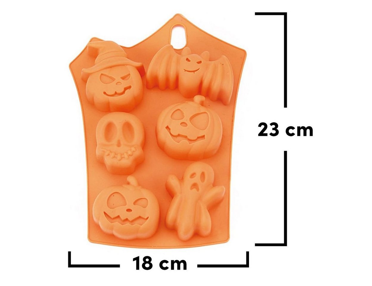 Metamorph Backform Halloween Figuren Silikonform 6fach Halloween Deko Bild 2