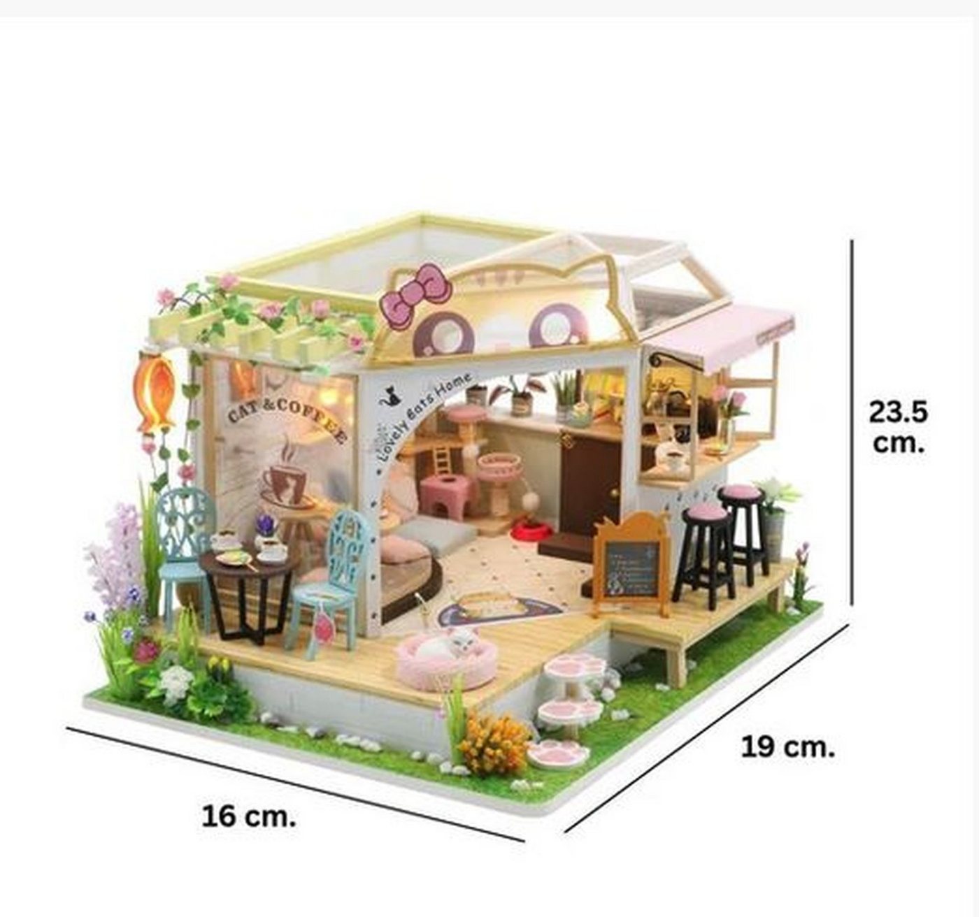 Figured'Art Kreativset DIY Miniatur-Sets, verschiedene Modelle Bild 4