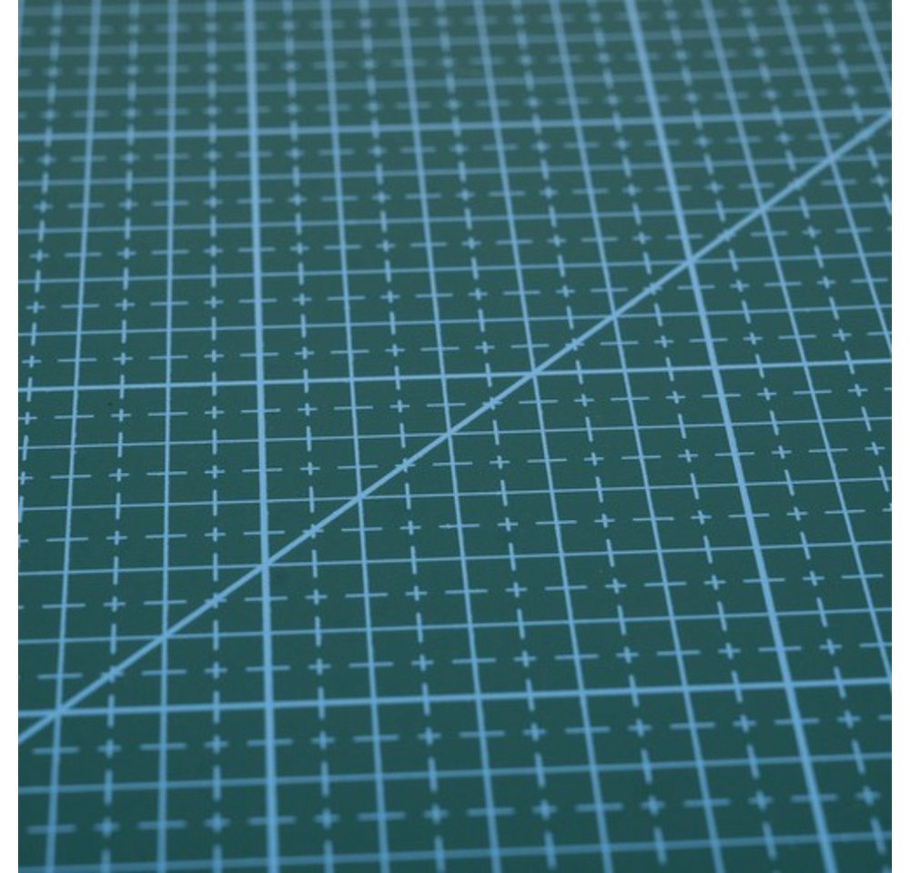 BIGSTREN Modellierwerkzeug Modellierschneidematte A2, (Spar-Set, 1 St., doppelseitig), Skalen und Hilfslinien auf beiden Seiten für präzises Schneiden Bild 3