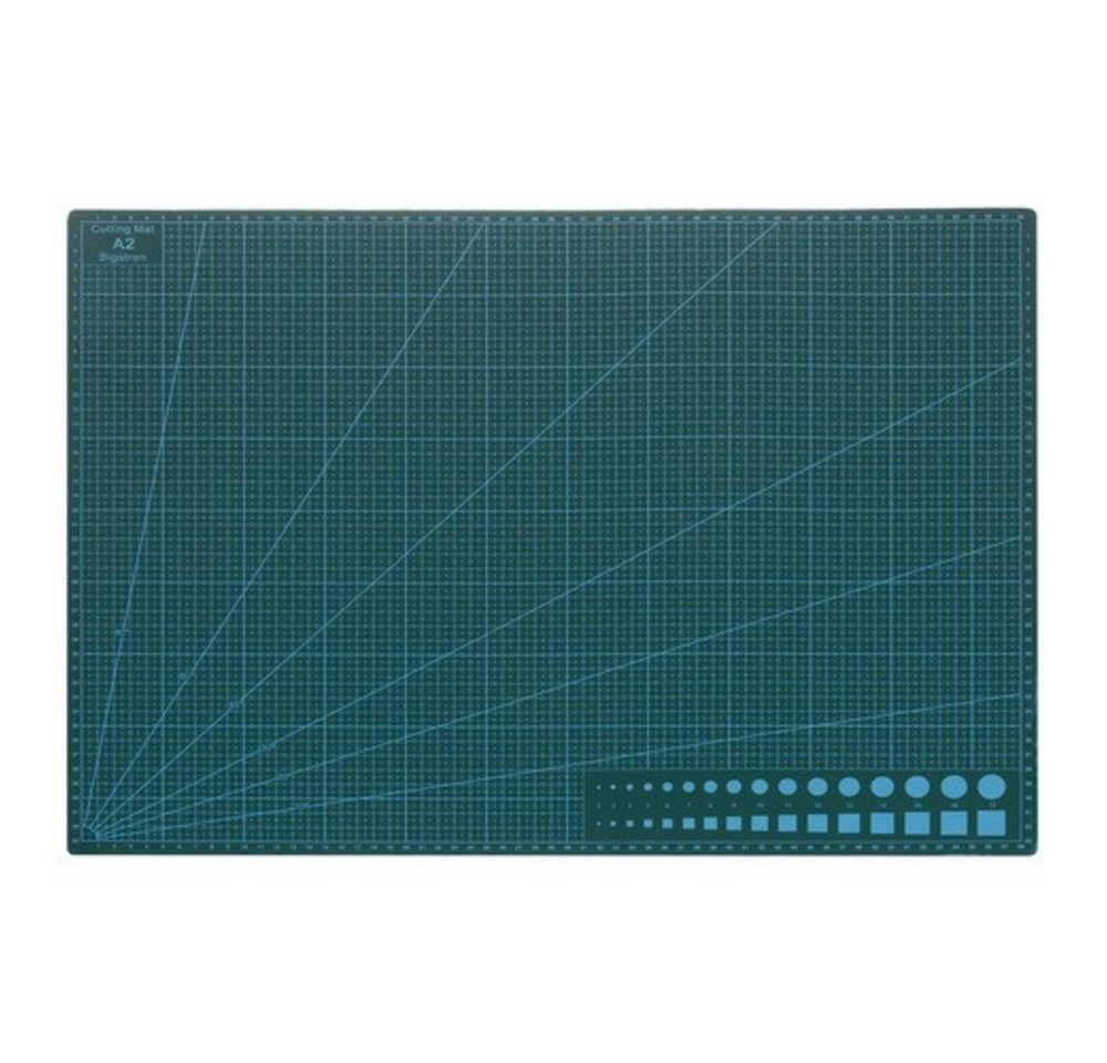 BIGSTREN Modellierwerkzeug Modellierschneidematte A2, (Spar-Set, 1 St., doppelseitig), Skalen und Hilfslinien auf beiden Seiten für präzises Schneiden Bild 4