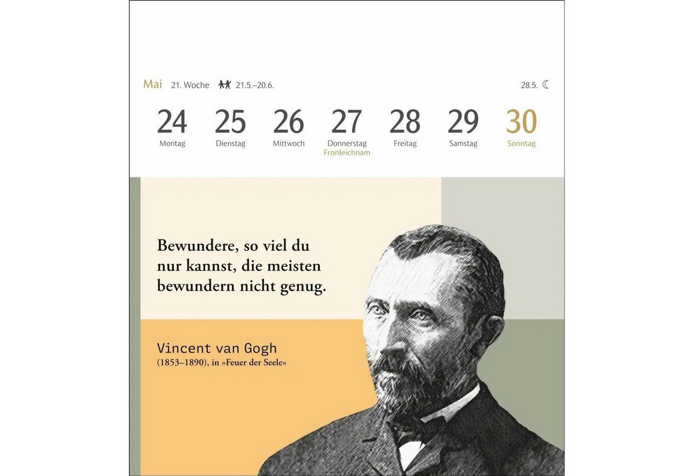 Harenberg Kalender Verlag Tischkalender Zeitlose Wahrheiten Postkartenkalender 2027 - Kalender mit 53... Bild 4