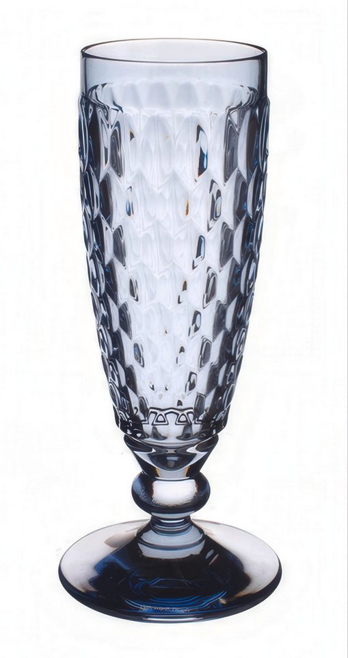 Villeroy & Boch Sektglas Boston Coloured, Kristallglas, Spülmaschinengeeignet, Blau, Boston, H: 16.3cm Bild 2