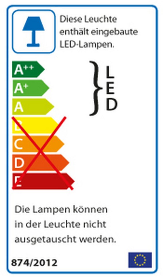 Magnolia Home LED Spiegelleuchte LED-Leuchte 30cm für Spiegel und Spiegelschränke Bild 4