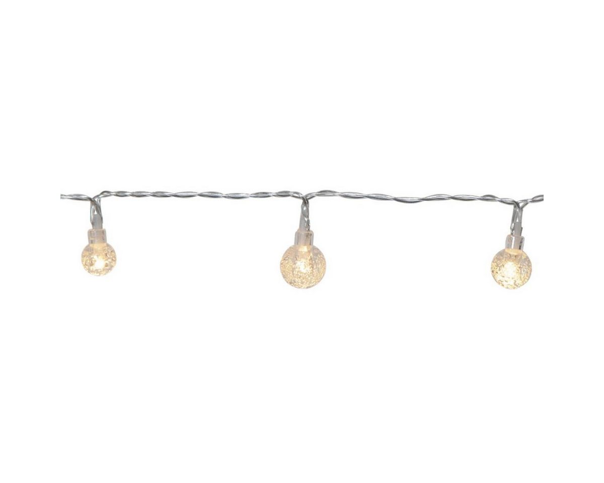 STAR TRADING LED-Lichterkette BERRY 50 transparente Mini Kugeln L: 5m Deko Lichterkette für Außen, 50-flammig Bild 3