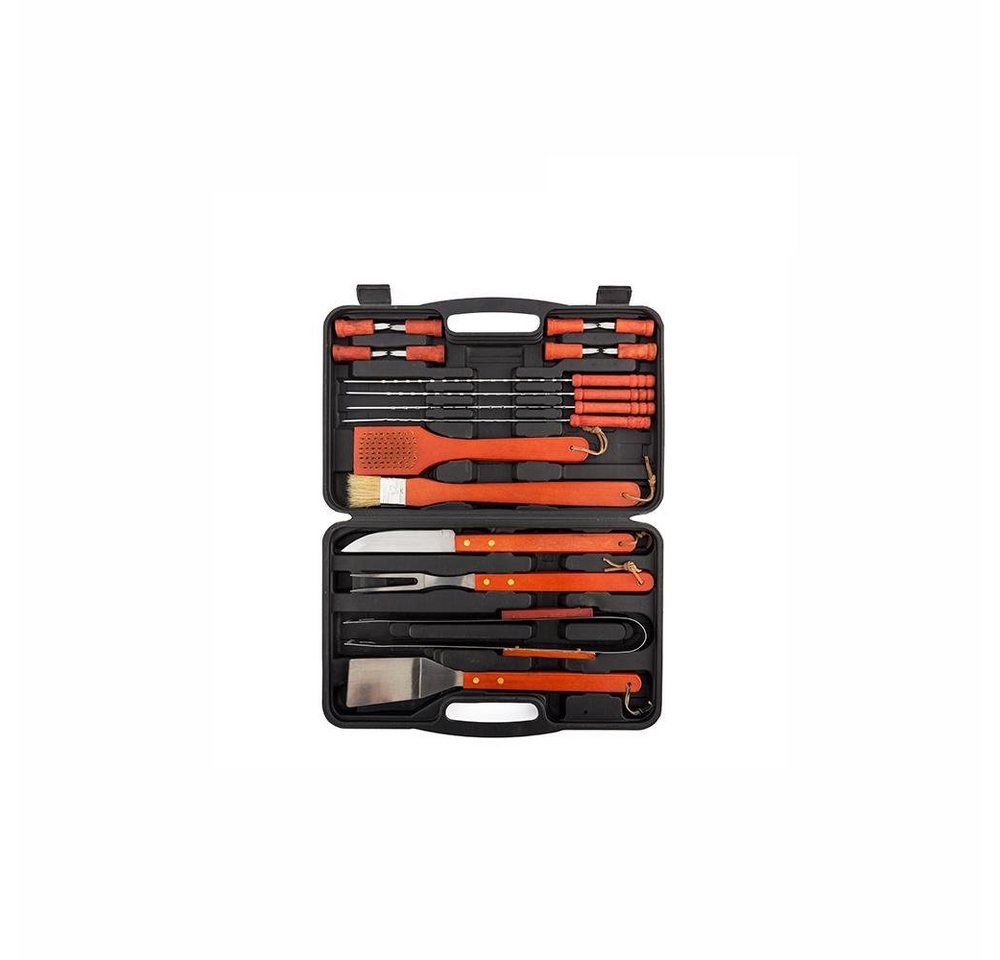 InnovaGoods Grillbesteck-Set BBQ Master Tools B1530174 Grillset 18-teilig, Grillkoffer, (18 tlg)