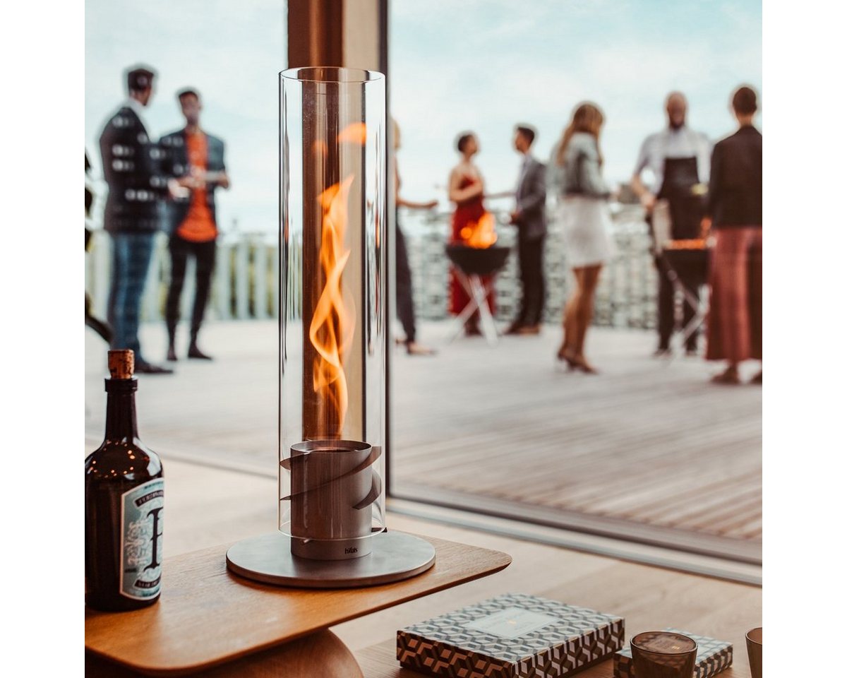 höfats Tischfeuer Glaszylinder SPIN classic (Ersatzteil für SPIN, Glaszylinder aus hitzebeständigem Borosilikatglas) Bild 3