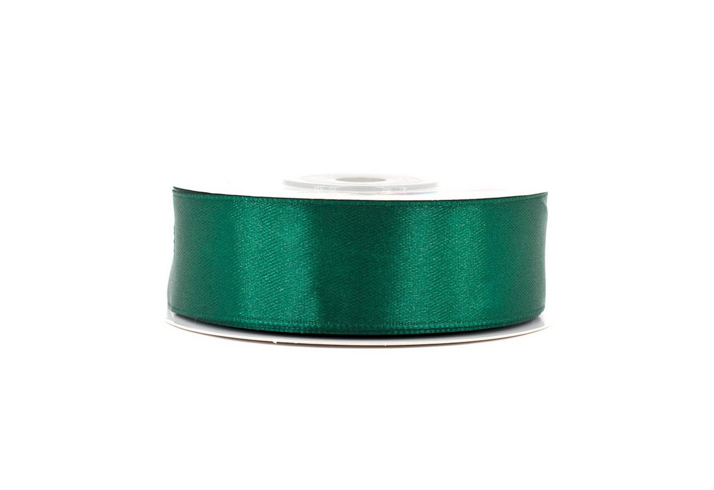 Creativery Satinband, Satinband 25mm x 25m Rolle Dunkelgrün Bild 2