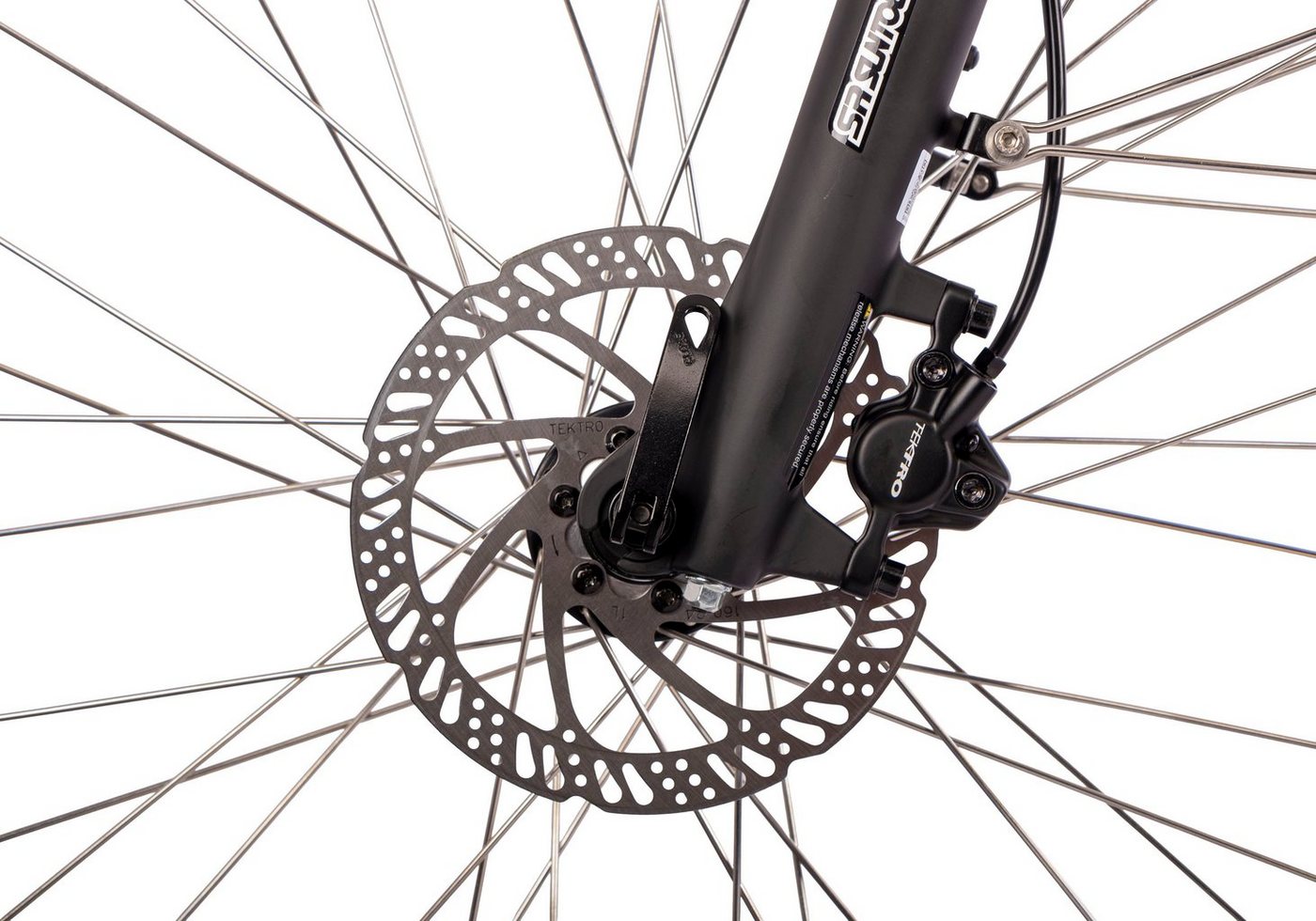 SAXONETTE E-Bike Trekkingrad Quantum Sport Wave, 10 Gang Shimano, Kettenschaltung, Mittelmotor, 540 Wh, Pedelec, Elektrofahrrad für Damen u. Herren