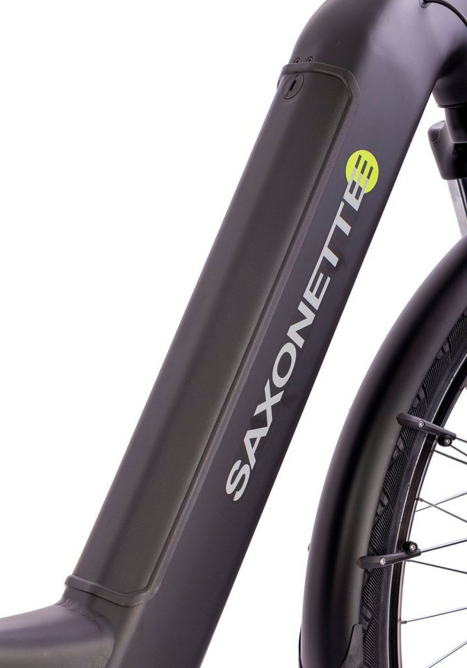 SAXONETTE E-Bike Trekkingrad Quantum Sport Wave, 10 Gang Shimano, Kettenschaltung, Mittelmotor, 540 Wh, Pedelec, Elektrofahrrad für Damen u. Herren Bild 2