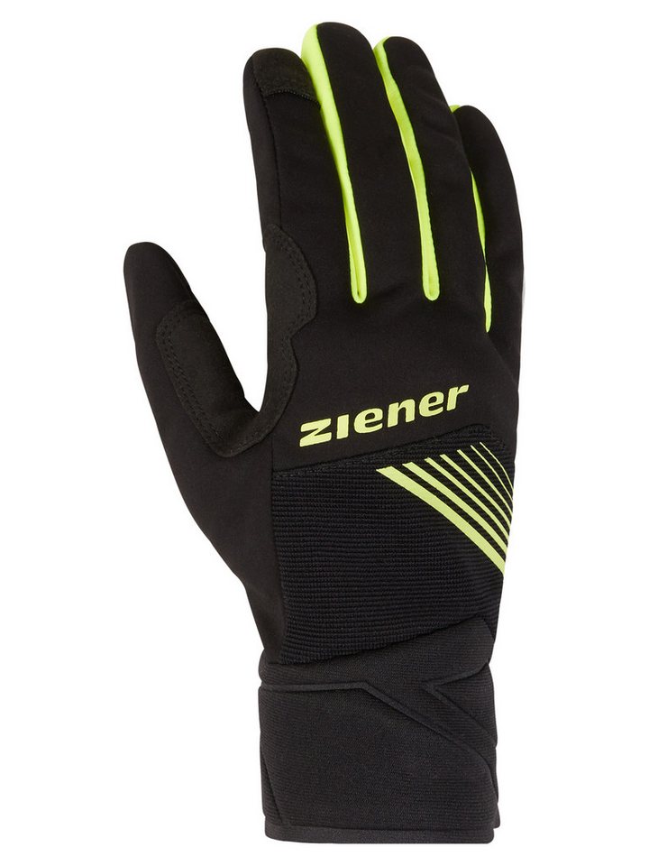 Ziener Fahrradhandschuhe DIRICH-Z TOUCH winddicht, atmungsaktiv, wasserabweisend, gepolsterte Innenhand