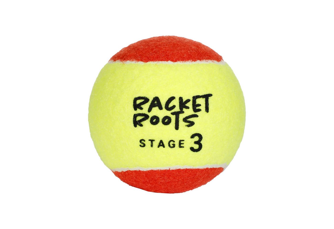Racket Roots Tennisball RR Stage3 - 3 Tennisbälle - Play and Stay Ball - (3er Beutel)