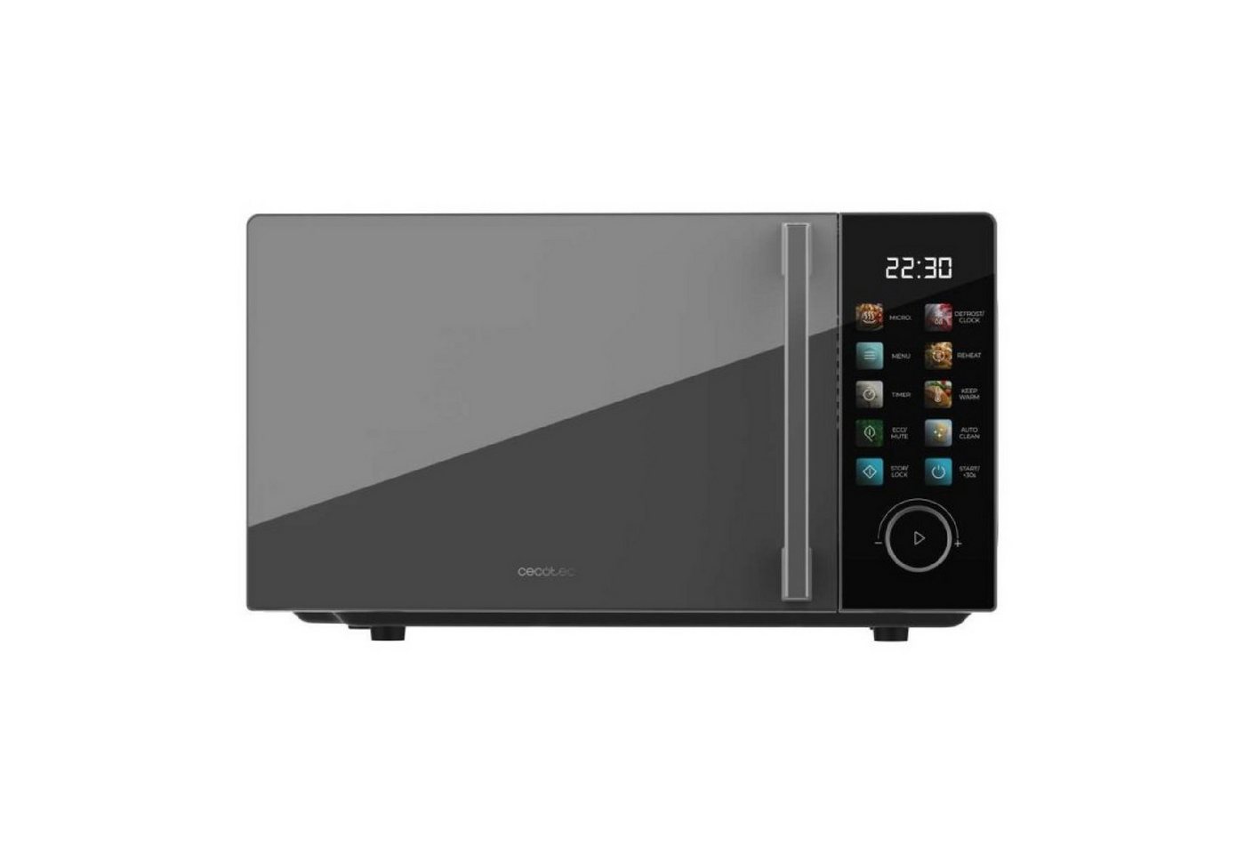 Cecotec Mikrowelle, Proclean 6030 Black with colorful screen