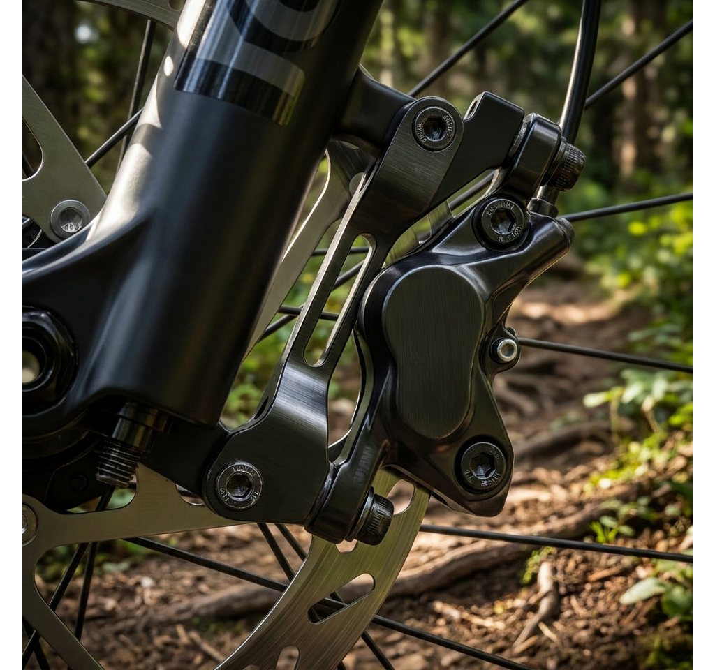 Shimano Scheibenbremse SHIMANO Scheibenbremsadapter Vorne PM IS 160 mm Scheibenbremsadapter -